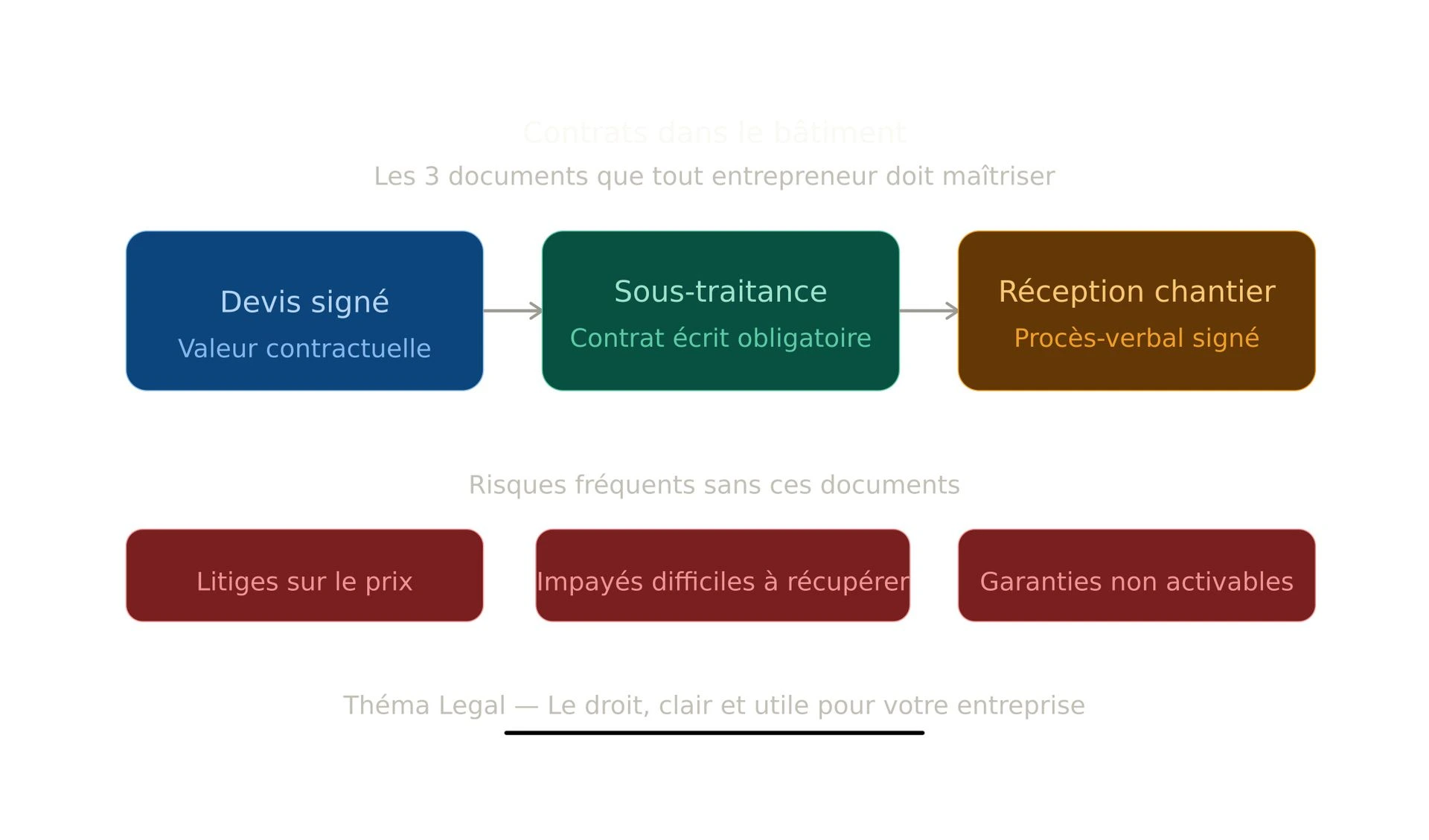 Contrats dans le bâtiment en Belgique : les 3 documents qui protègent 